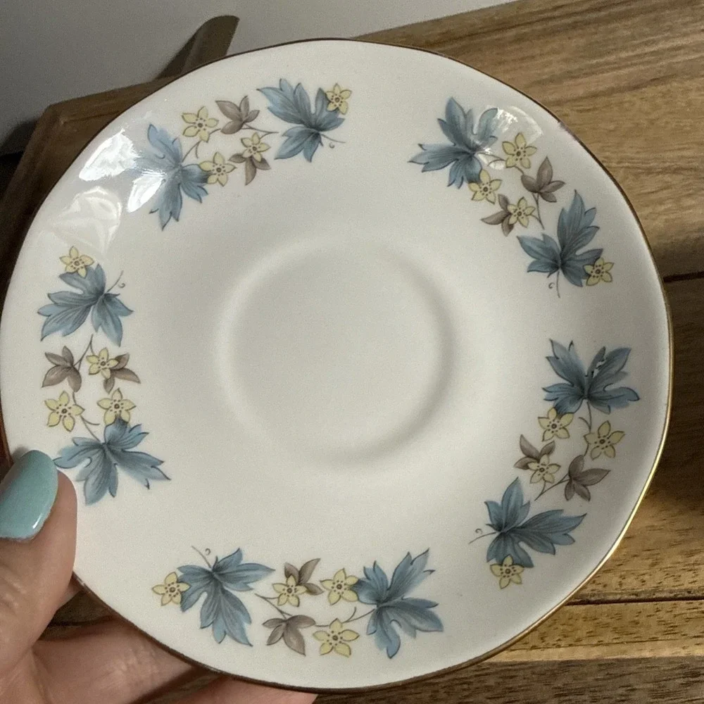 Vintage Royal Kent Tea Cup And Saucer